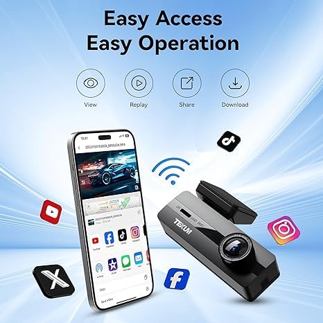 Camera, 2K Quad HD with 6-Glass Lens