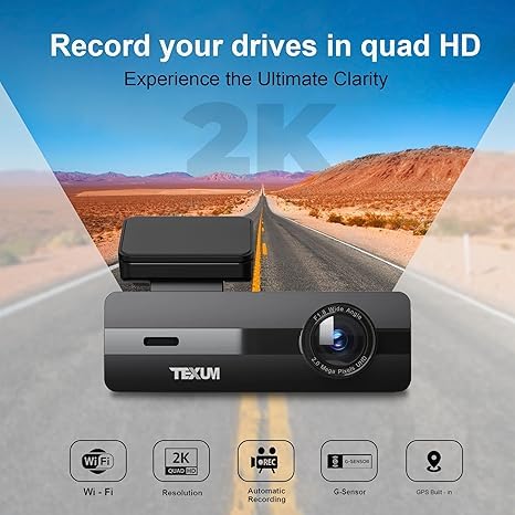 Camera, 2K Quad HD with 6-Glass Lens