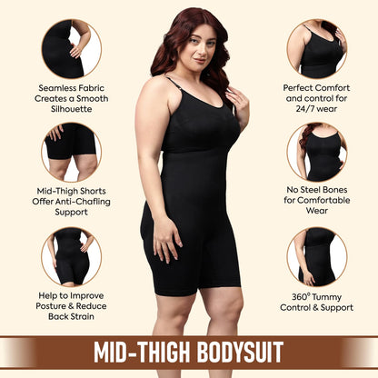 Mid Thigh Bodysuit Bodyshaper
